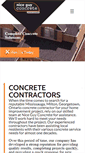 Mobile Screenshot of niceguyconcrete.com